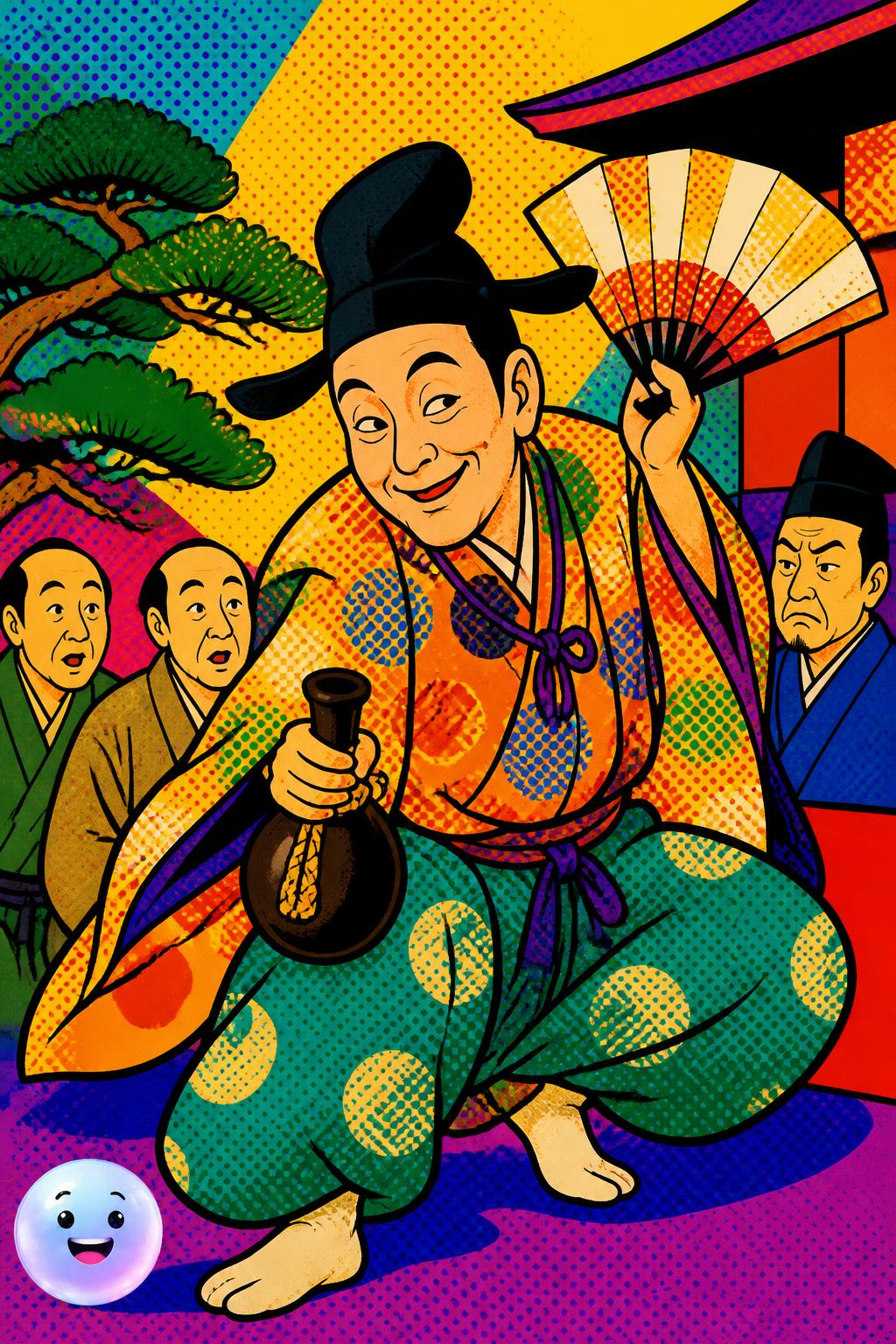 日本の伝統芸能における狂言の太郎冠者