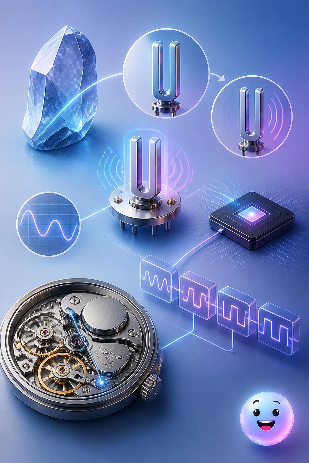 The tiny heartbeat of your wristwatch
