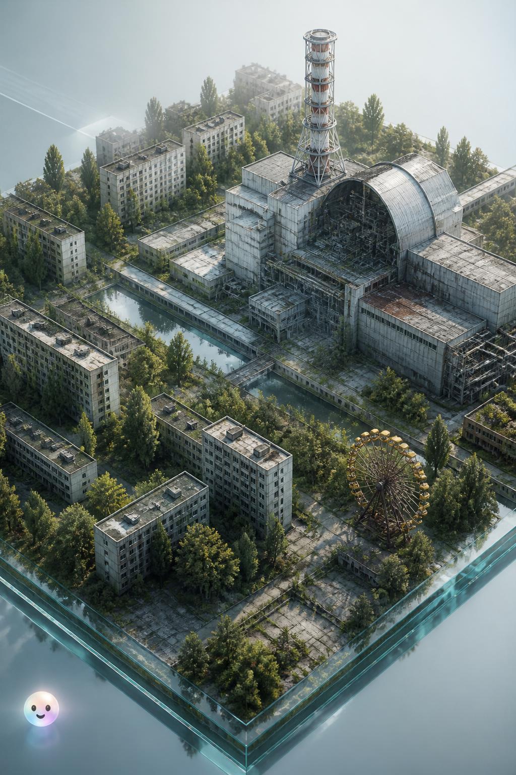 Orașul fantomă construit pentru atom