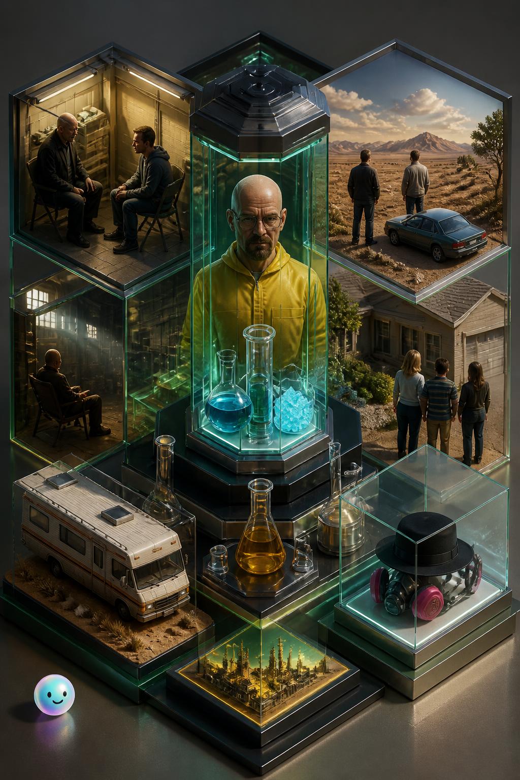 The mathematical precision of Breaking Bad
