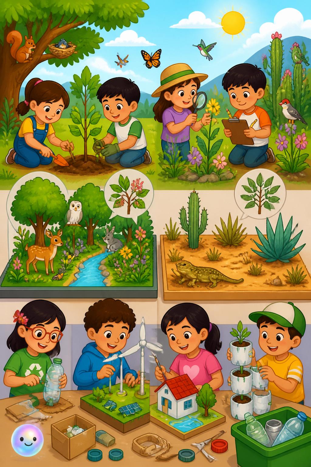 Plantas nativas versus especies exóticas