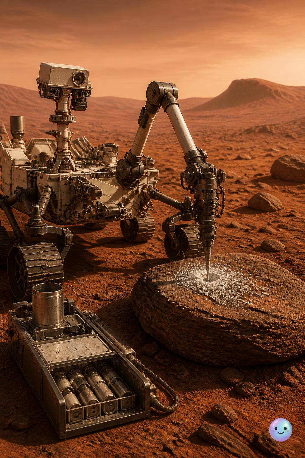 How Curiosity drilled for dusty Martian treasure