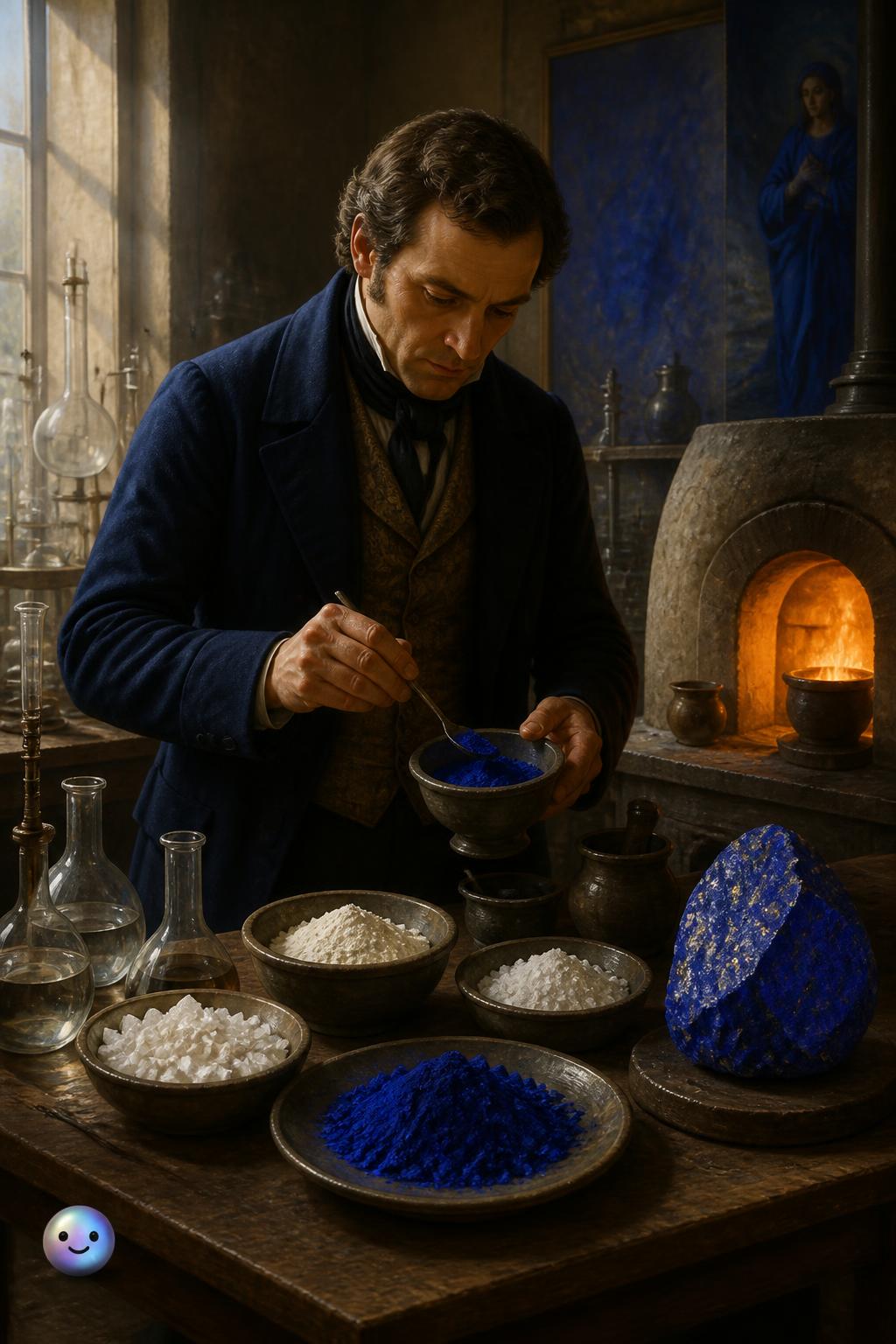 The discovery of French Ultramarine