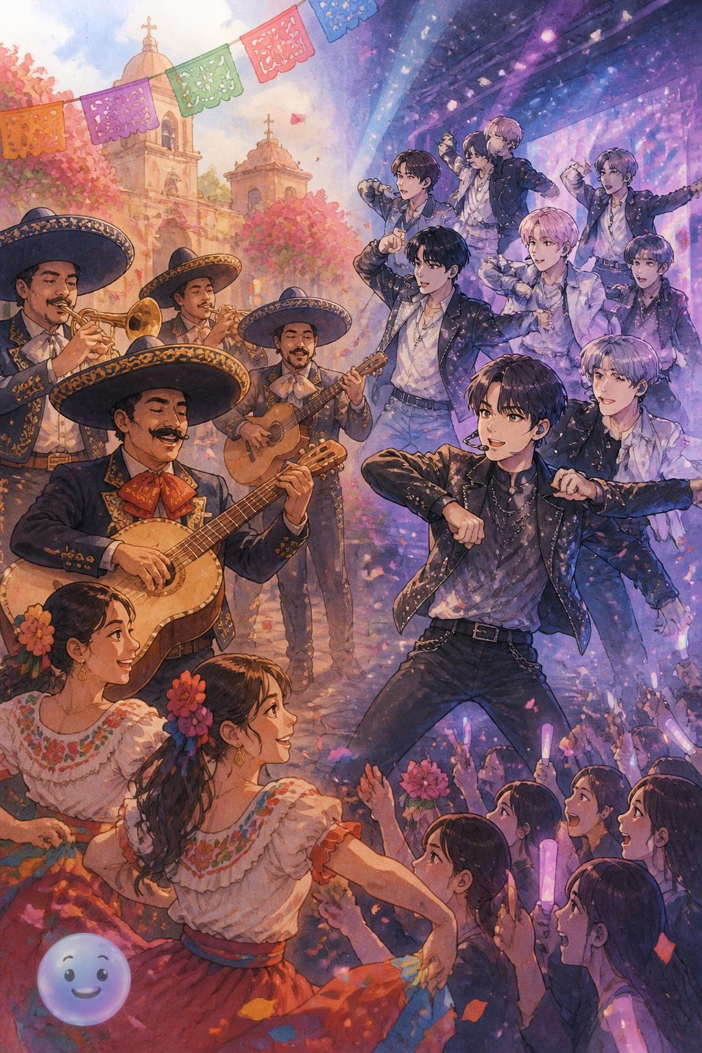 Ritmo y pasión con el Mariachi y el K-pop