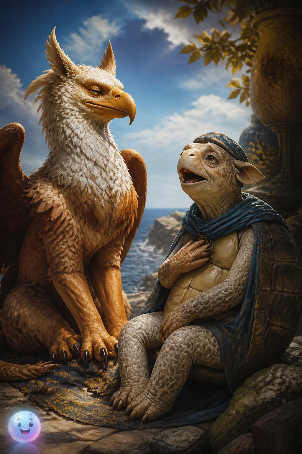The Gryphon and the Mock Turtle