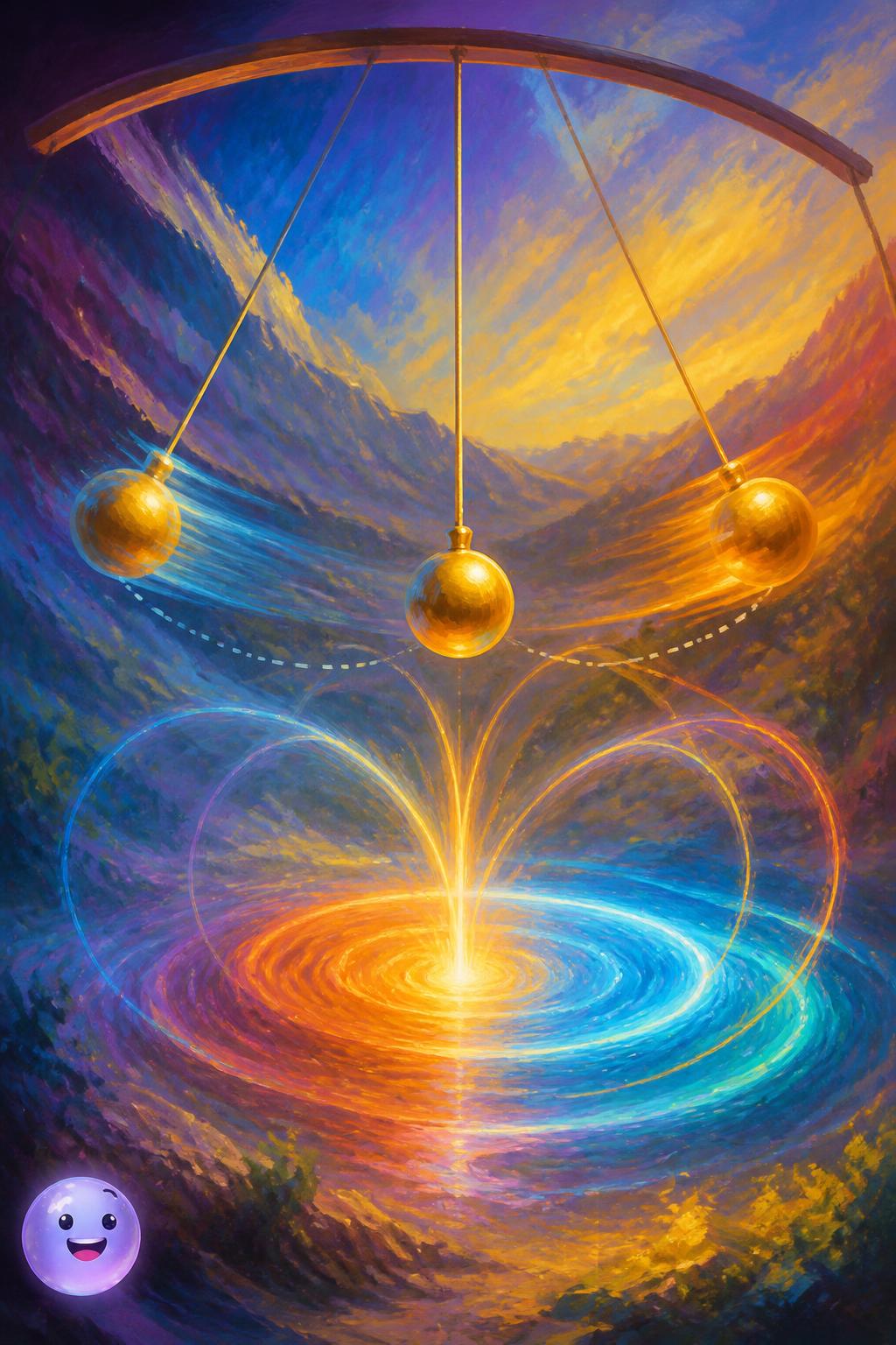 How energy bounces between states