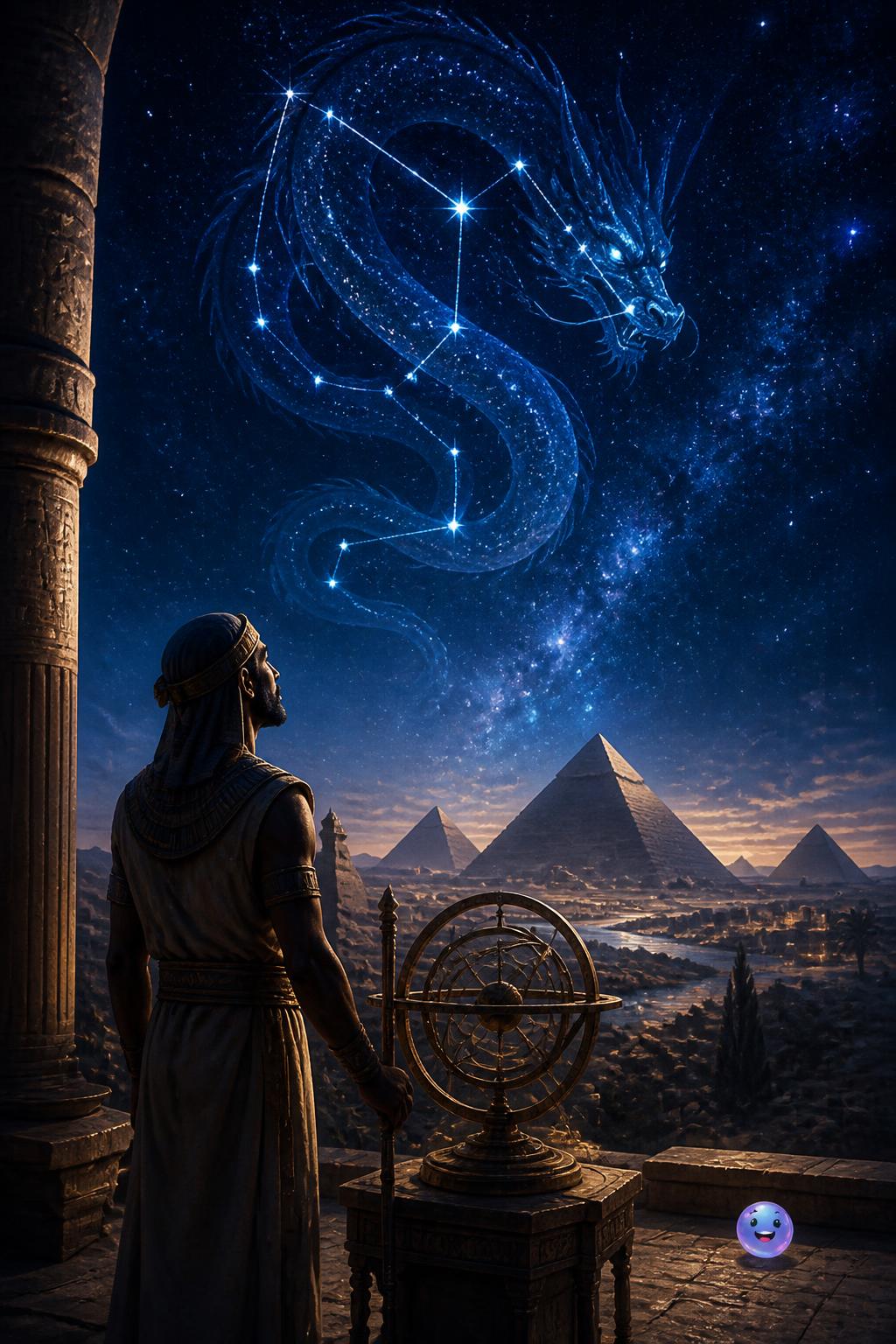 When a dragon ruled the northern sky