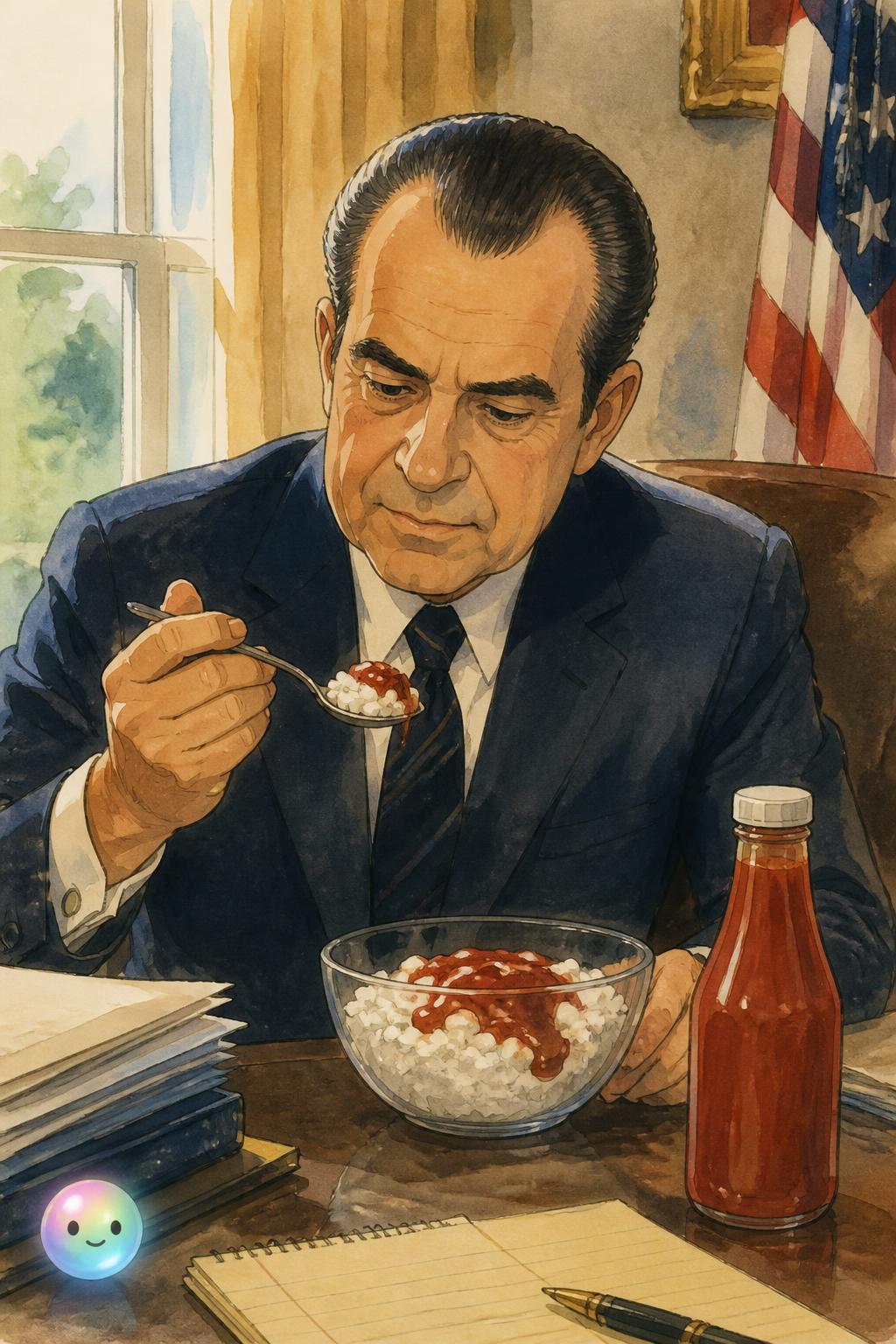 Richard Nixon y el kétchup con requesón