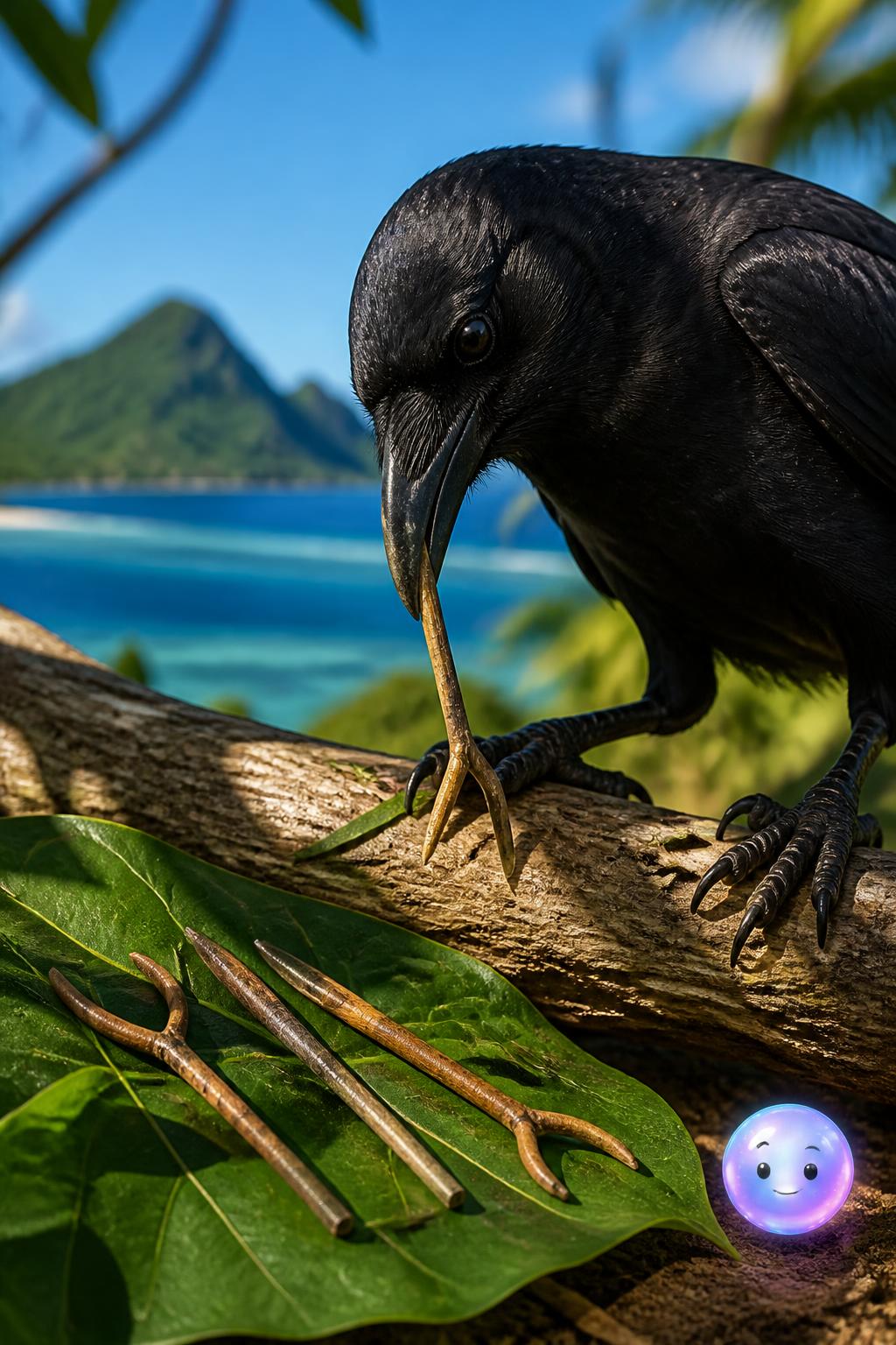 Crafting tools in New Caledonia