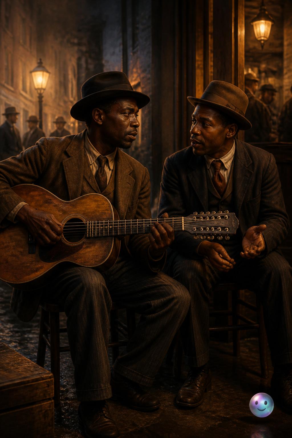 Lead Belly crafts a unique folk-blues sound