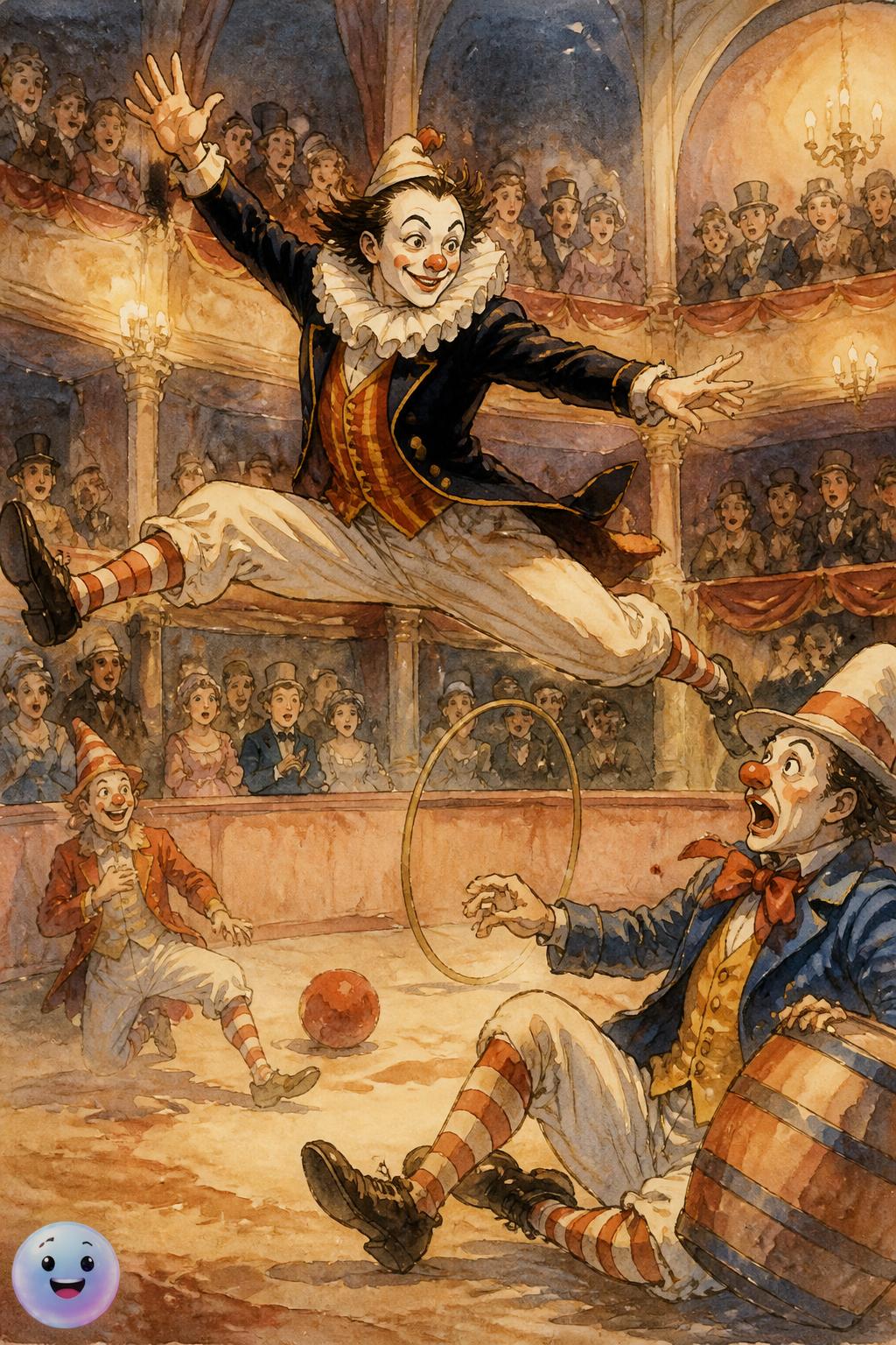Le roi du slapstick et des acrobaties