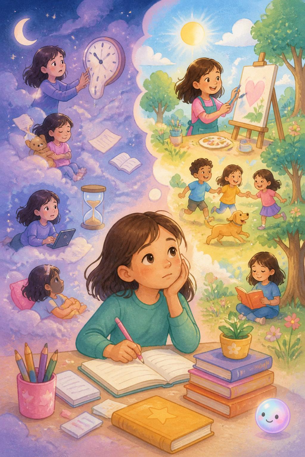 La historia de Carla y el tiempo perdido