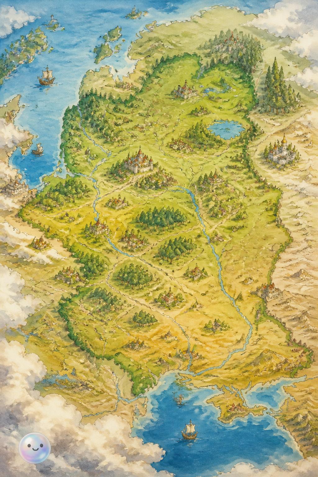 El gigantesco mapa del Gran Ducado