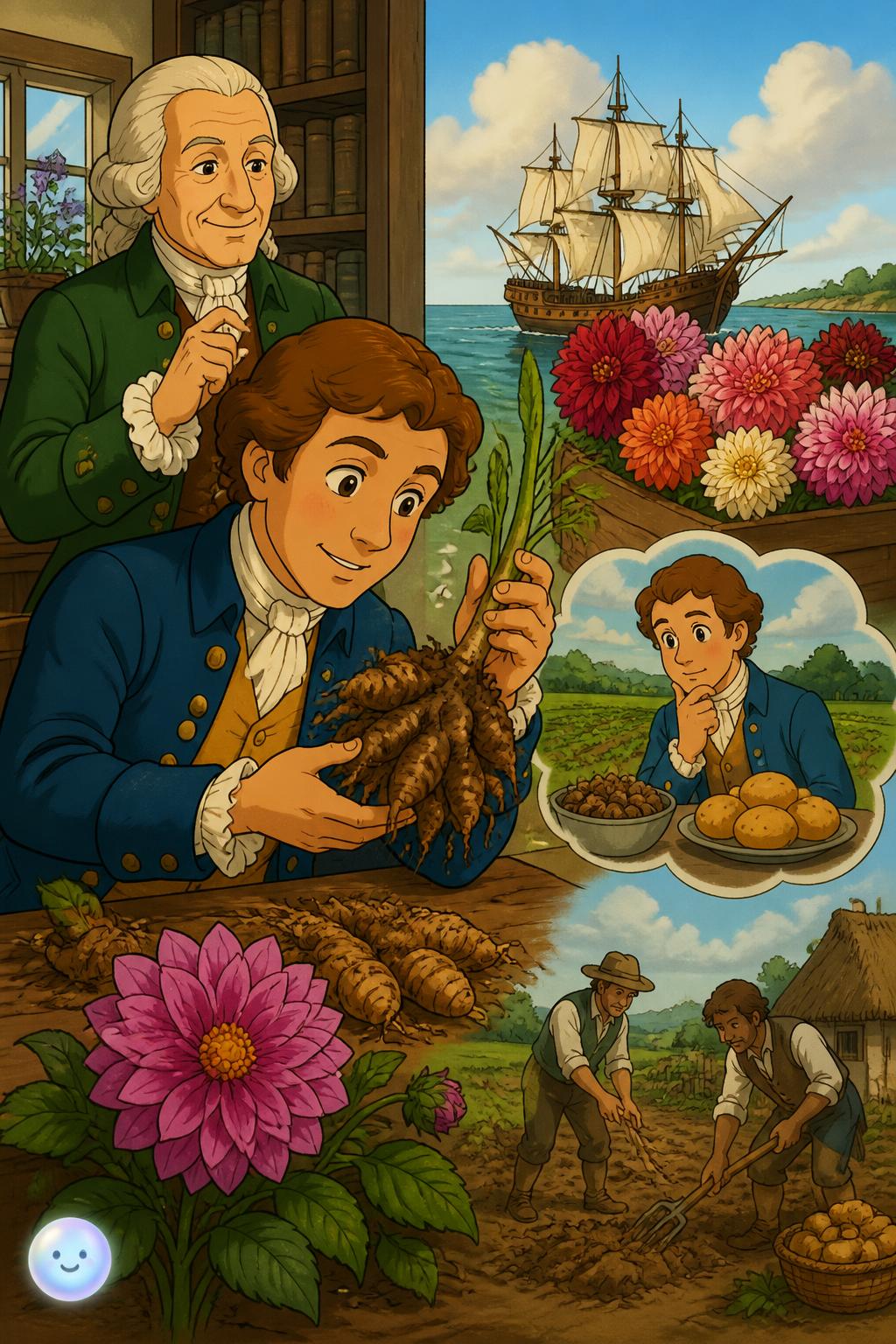 Swedish Student's Vegetable Mistake Flower Etymology