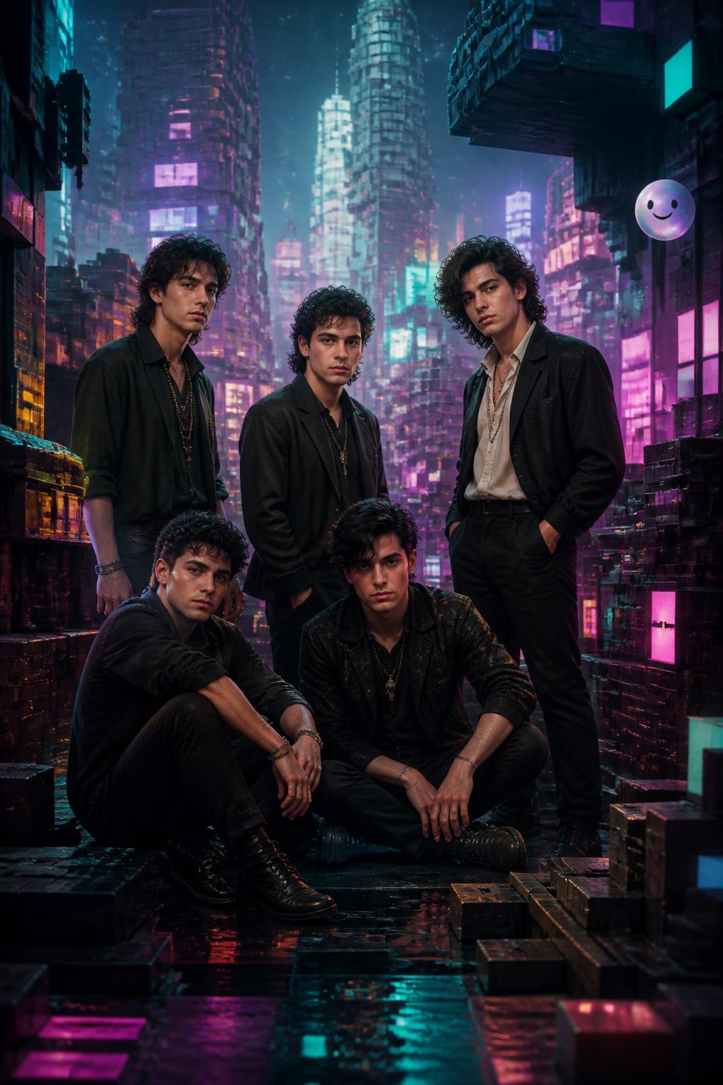 La formación oficial de Caifanes en 1987
