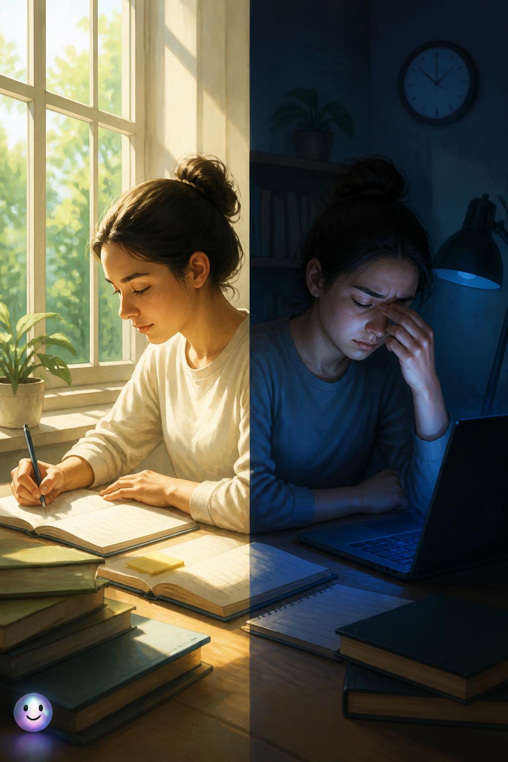 La iluminación y el enfoque