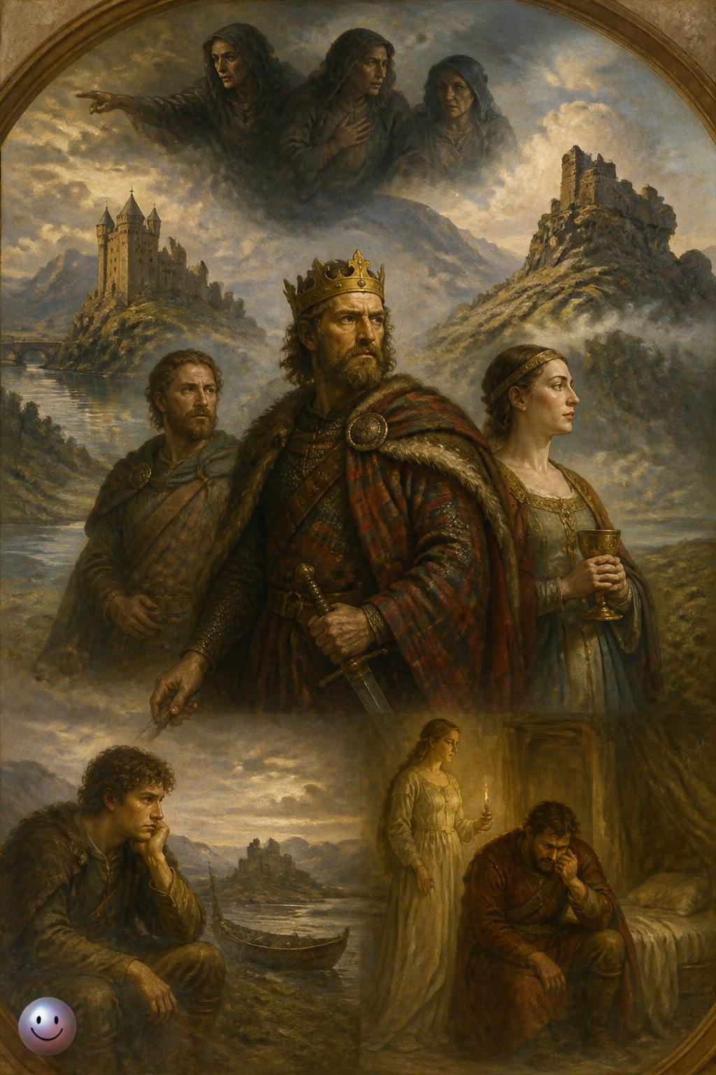 The misty highlands of medieval Scotland