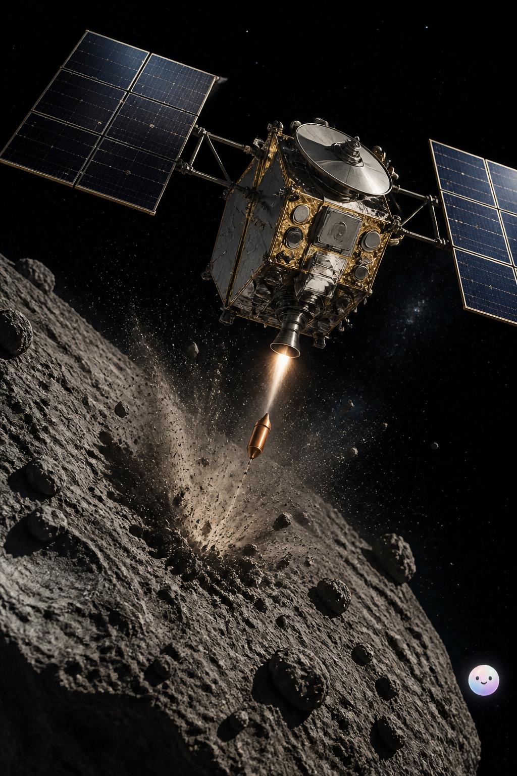Shooting bullets at Ryugu