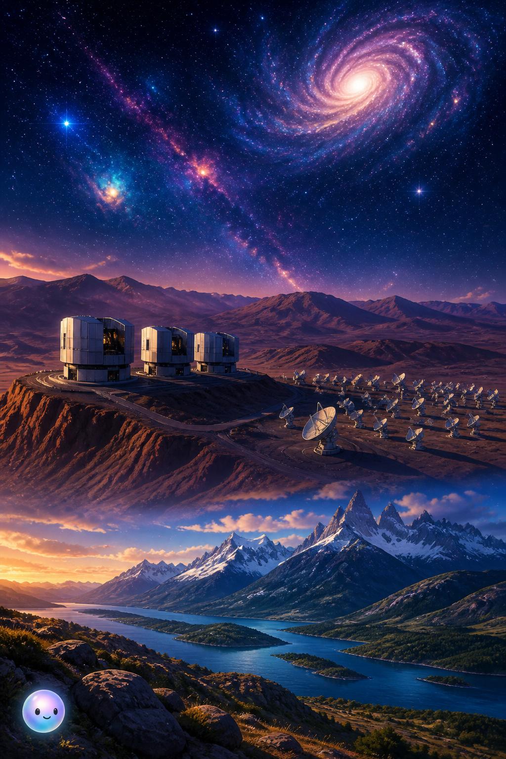 Los ojos gigantes hacia el cosmos