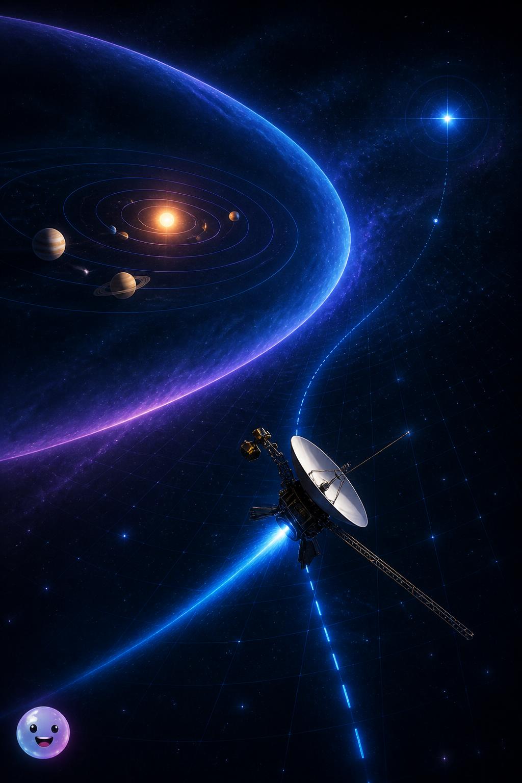 Voyager 1 and its incredibly slow exit
