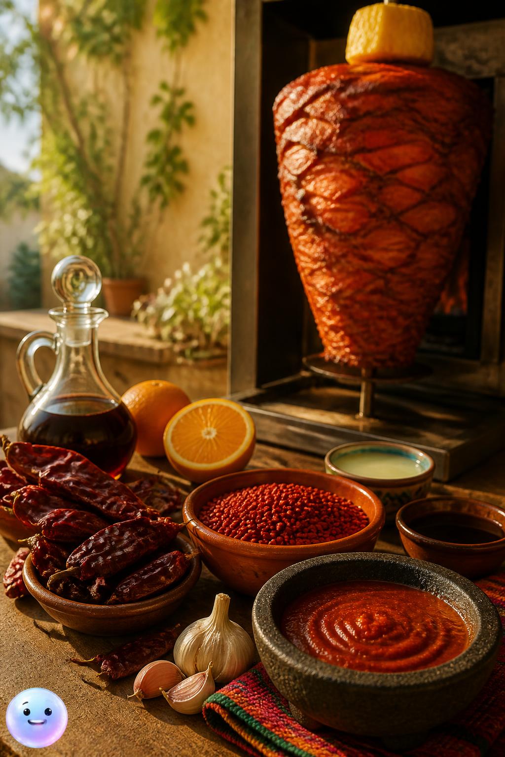 El secreto del adobo rojo brillante
