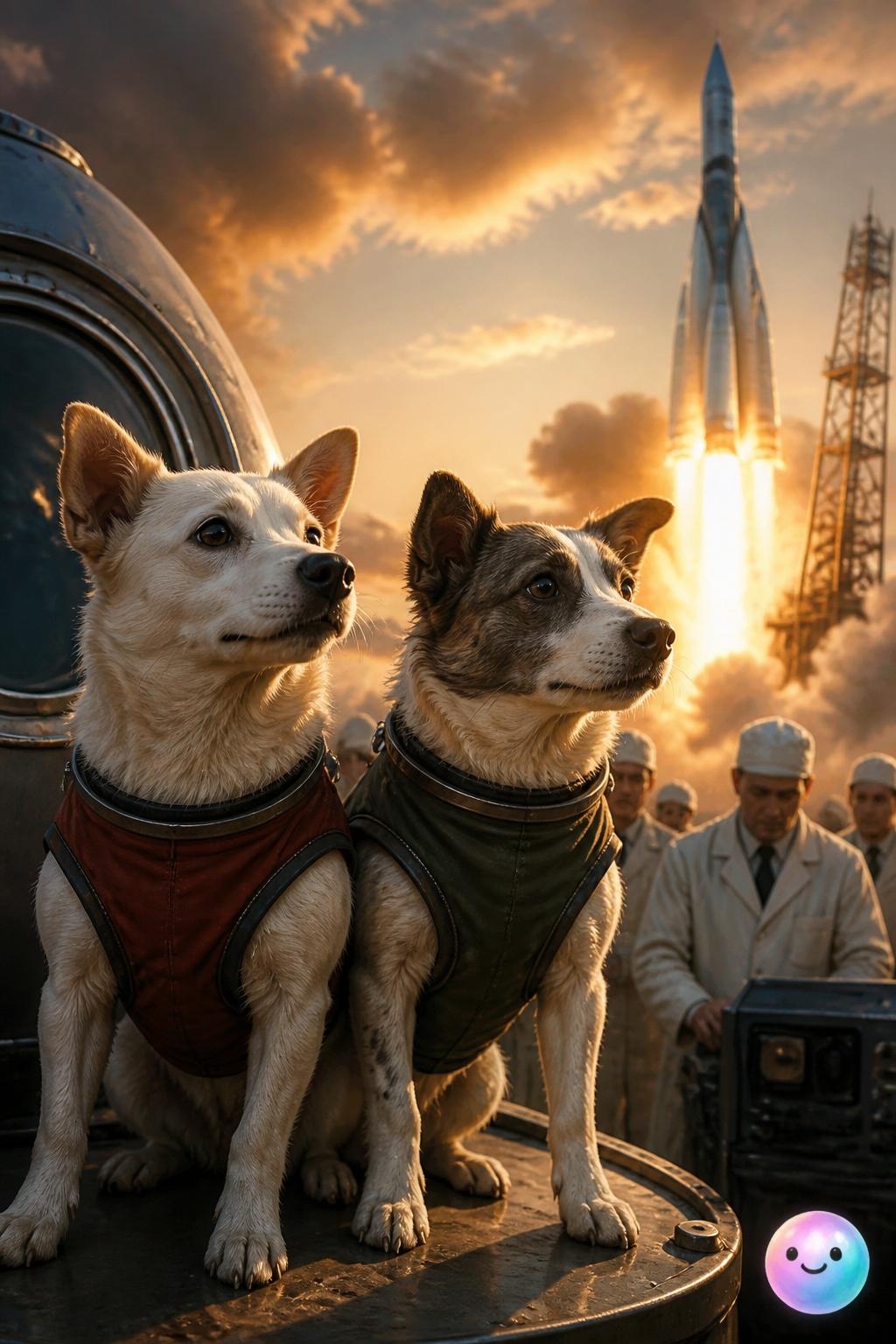 The brave Soviet space dogs