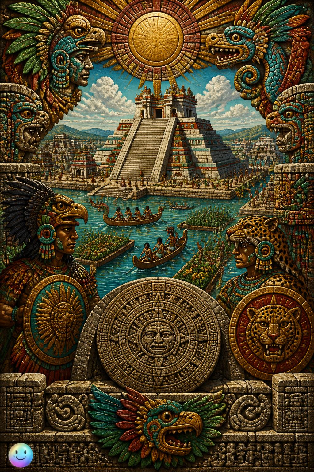 El gran albarradón de Nezahualcóyotl contra las inundaciones