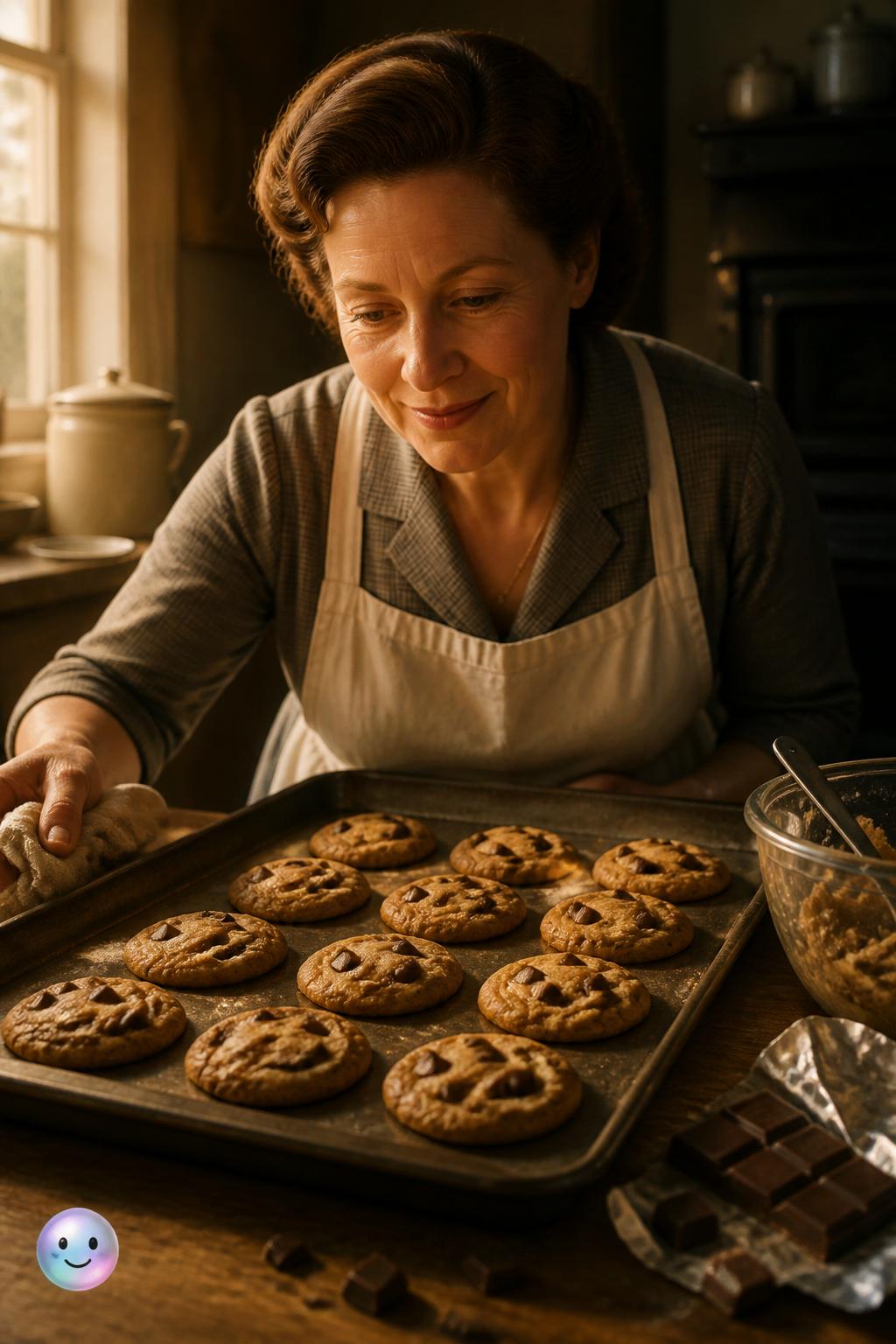 The ruined batch of cookies