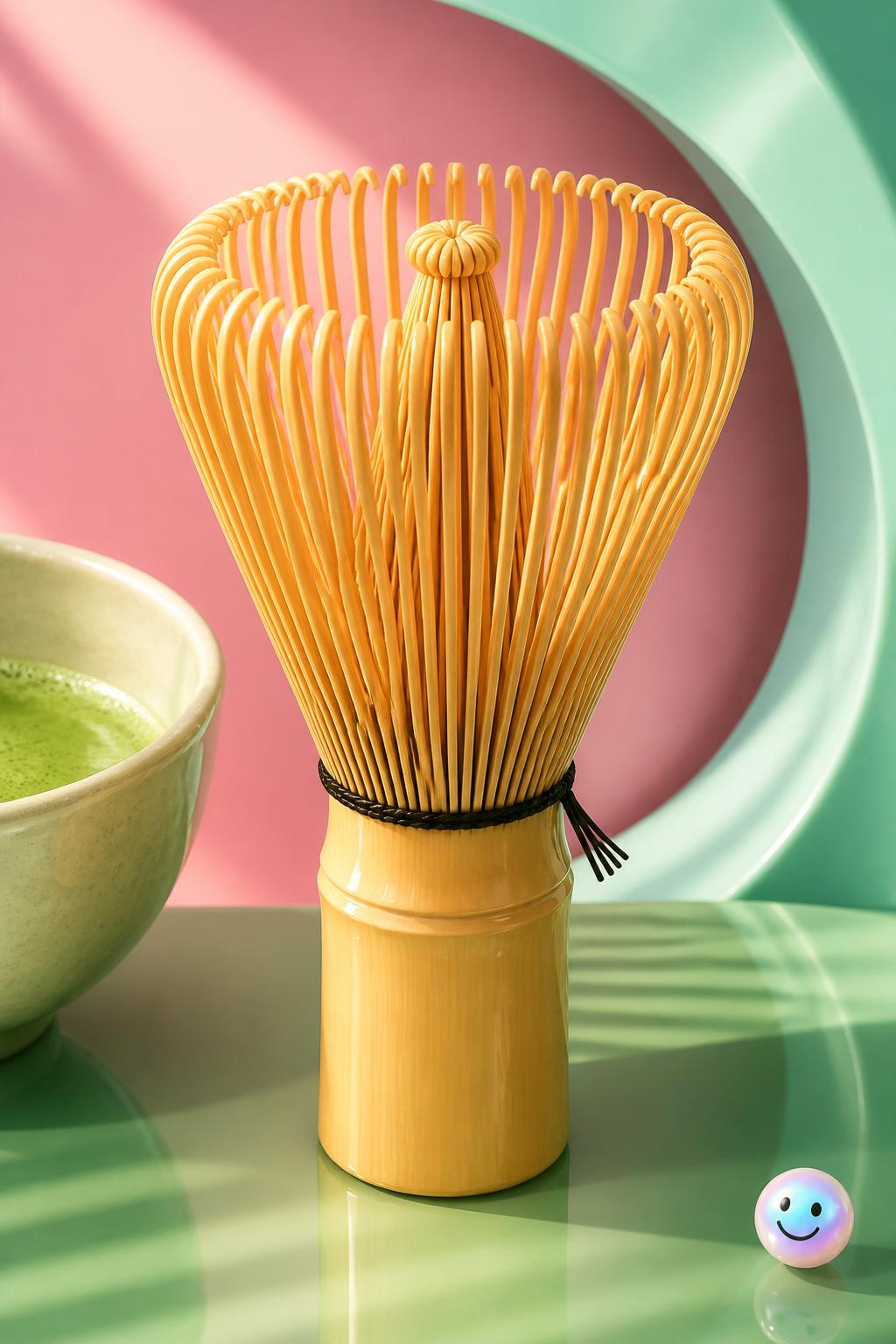 The bamboo whisk called the chasen