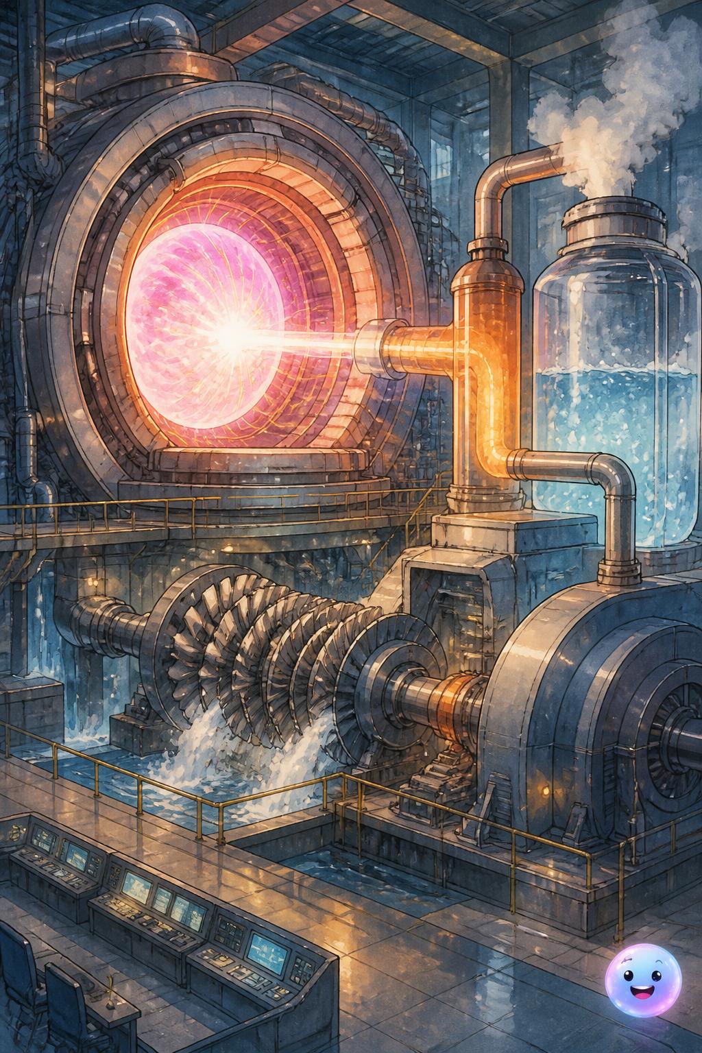 Turning fusion heat into electricity