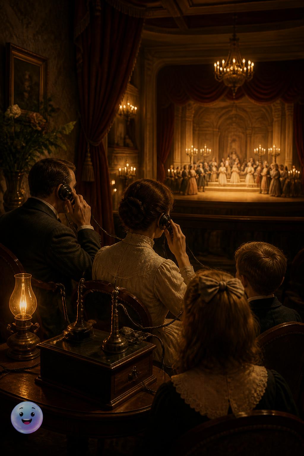Dialing into a live London opera