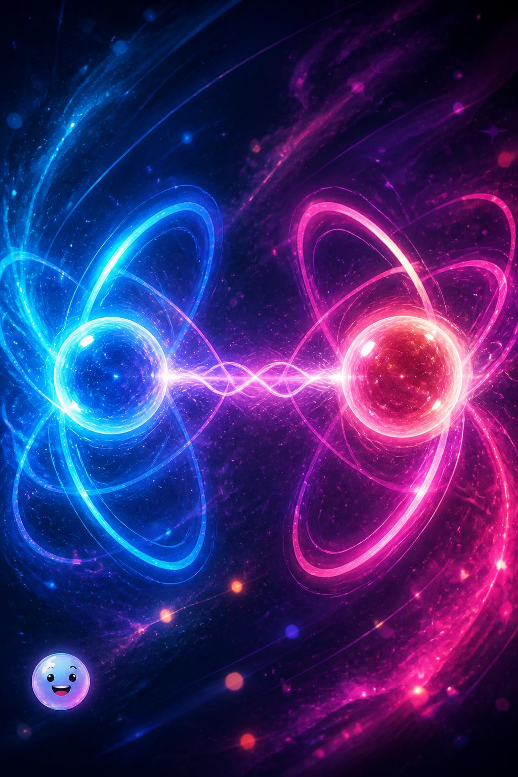 Two particles with one shared soul