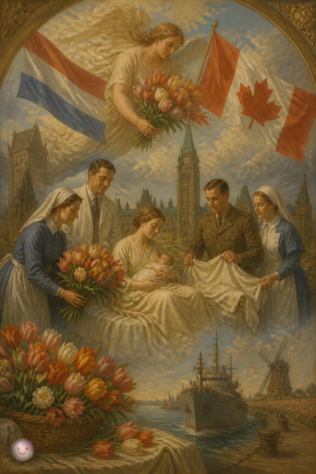 Canada's annual thank-you tulips from the Netherlands