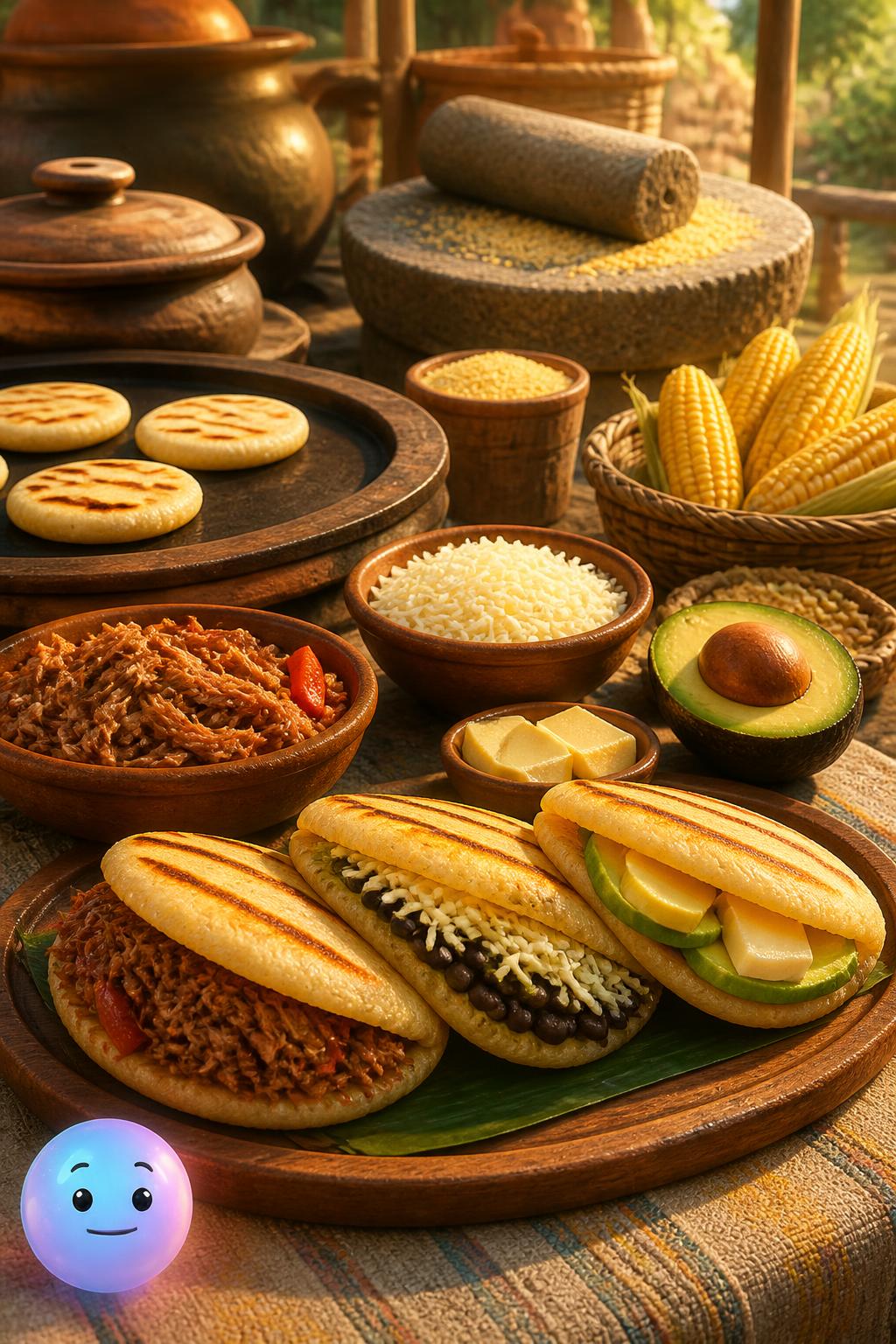 Arepas, el pan ancestral de maíz