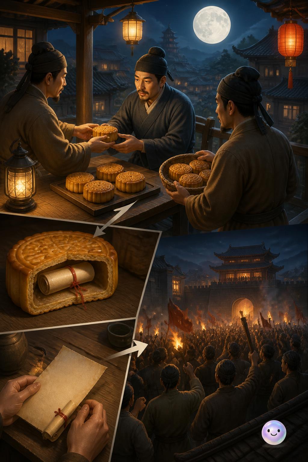 The secret messages hidden inside Chinese mooncakes
