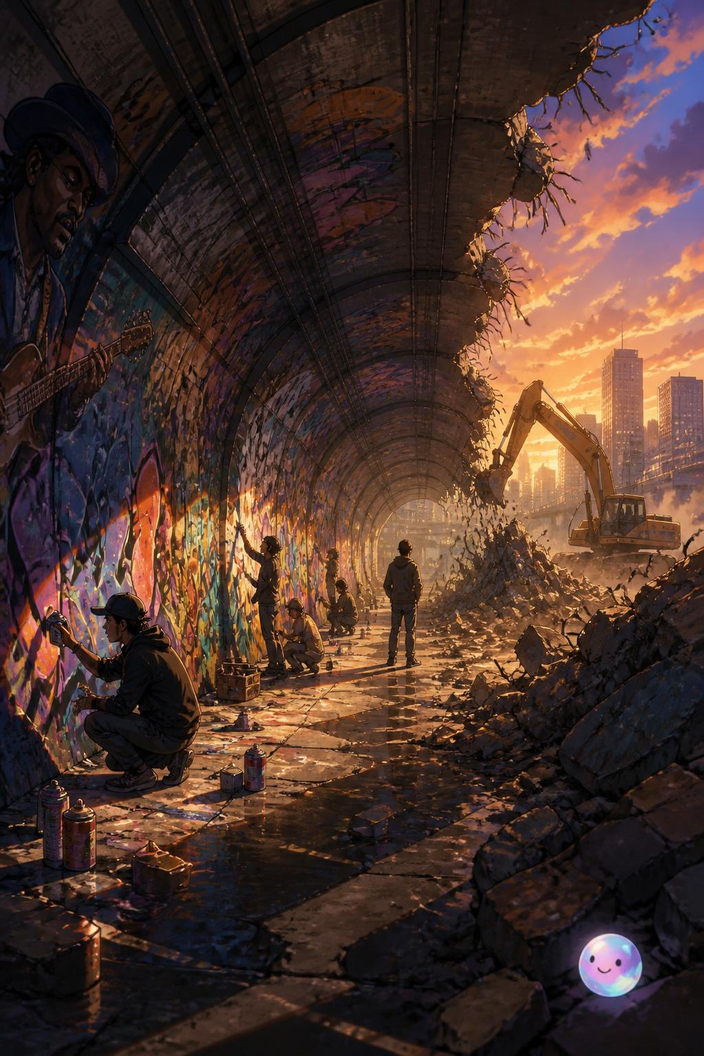 The lost graffiti of the Good-Latimer tunnel