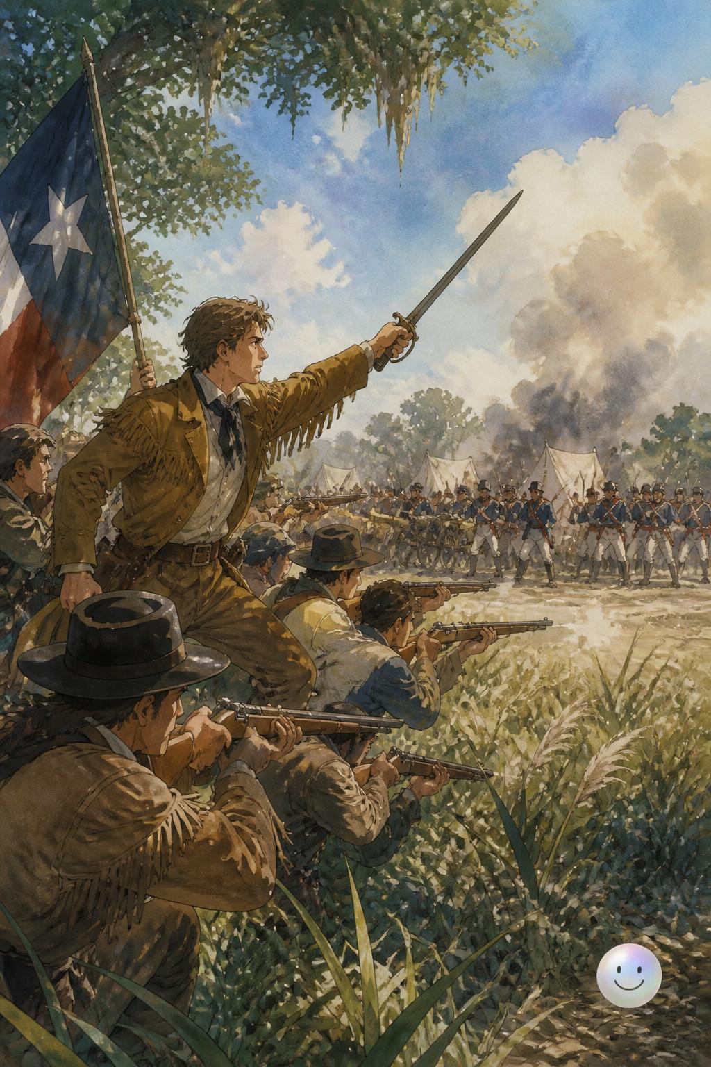 The rapid battle of San Jacinto