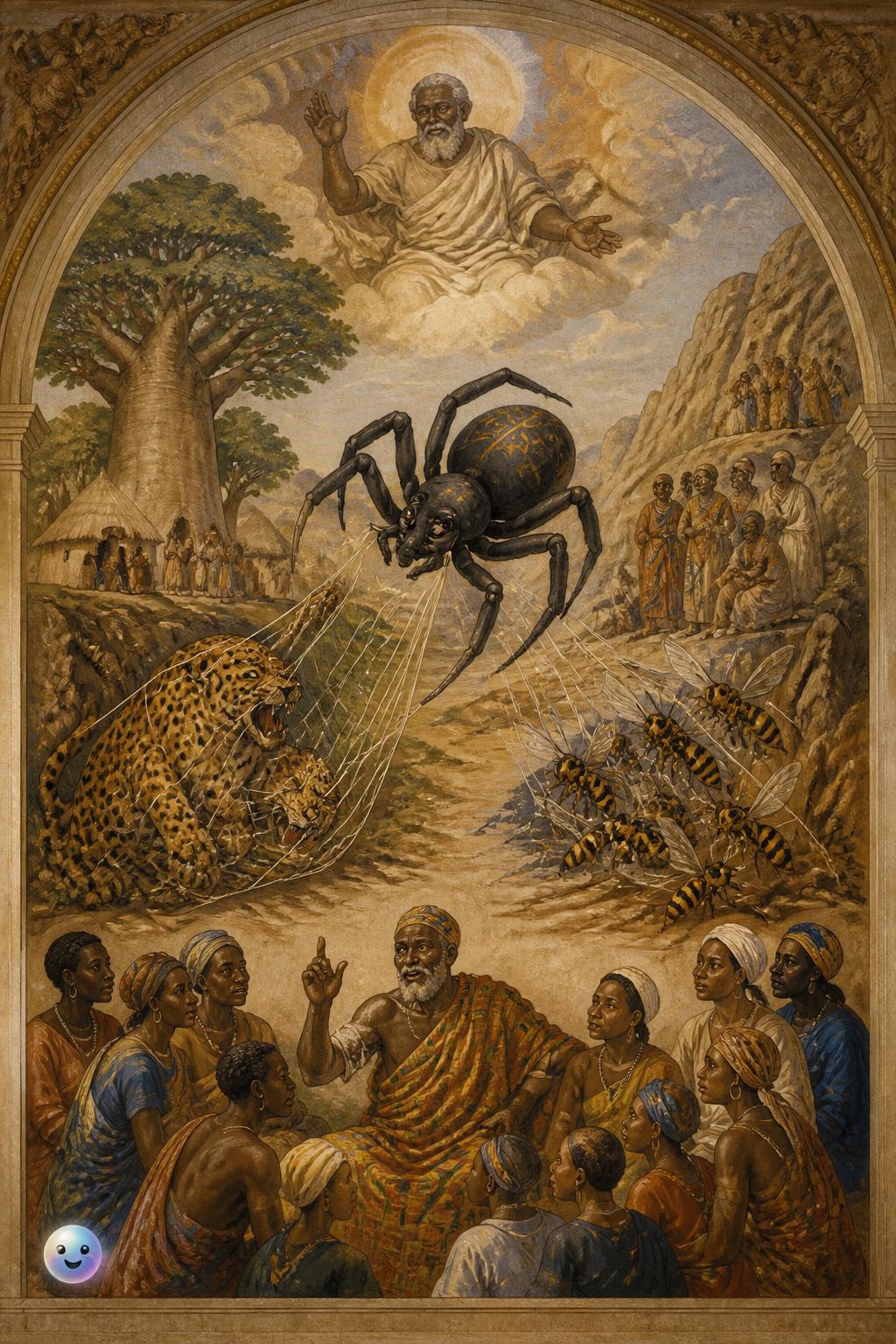 Anansi the West African spider