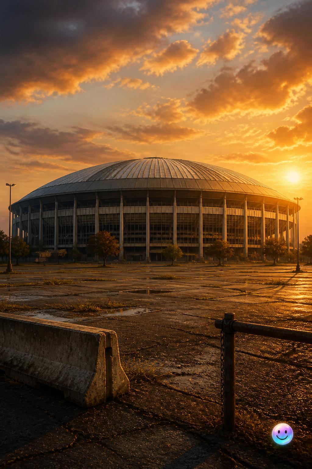 The departure of the home teams