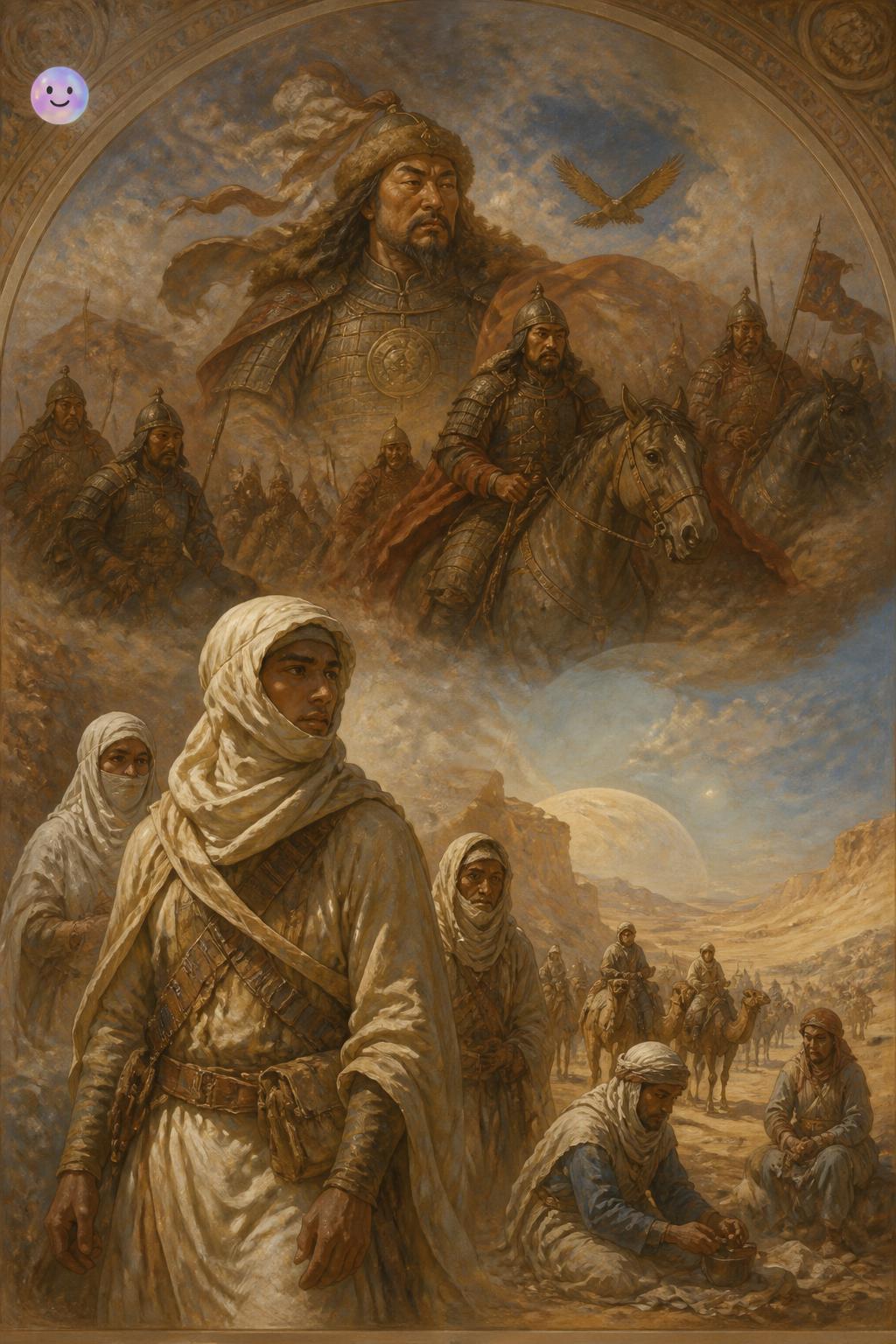 The Mongol Empire and Bedouins behind Dune