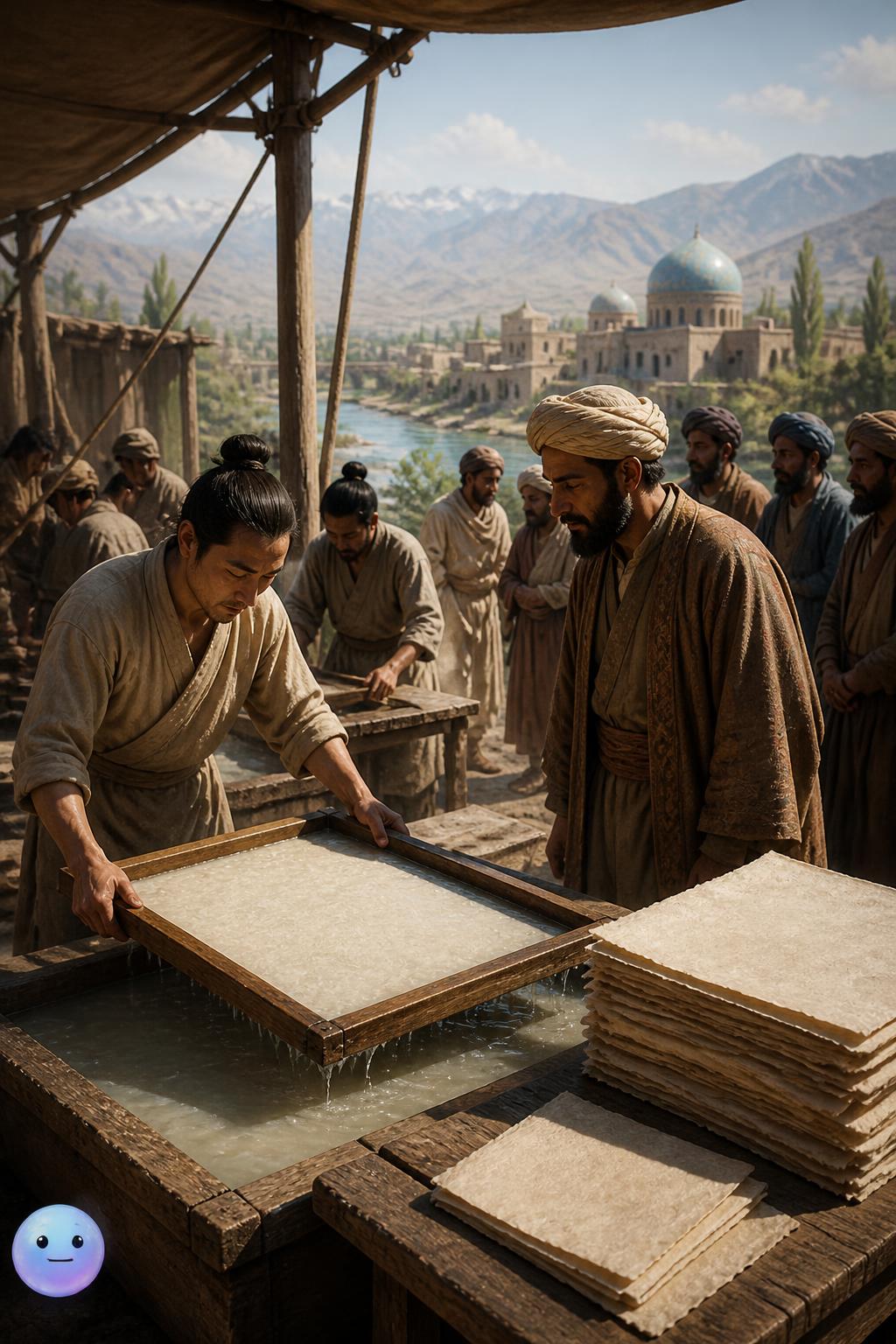 The Battle of Talas and the paper revolution