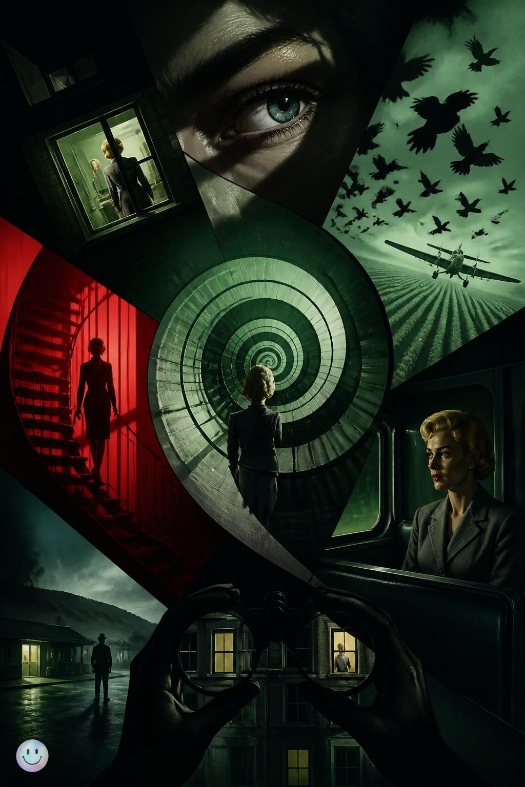 Vertigo and the spiral of obsession