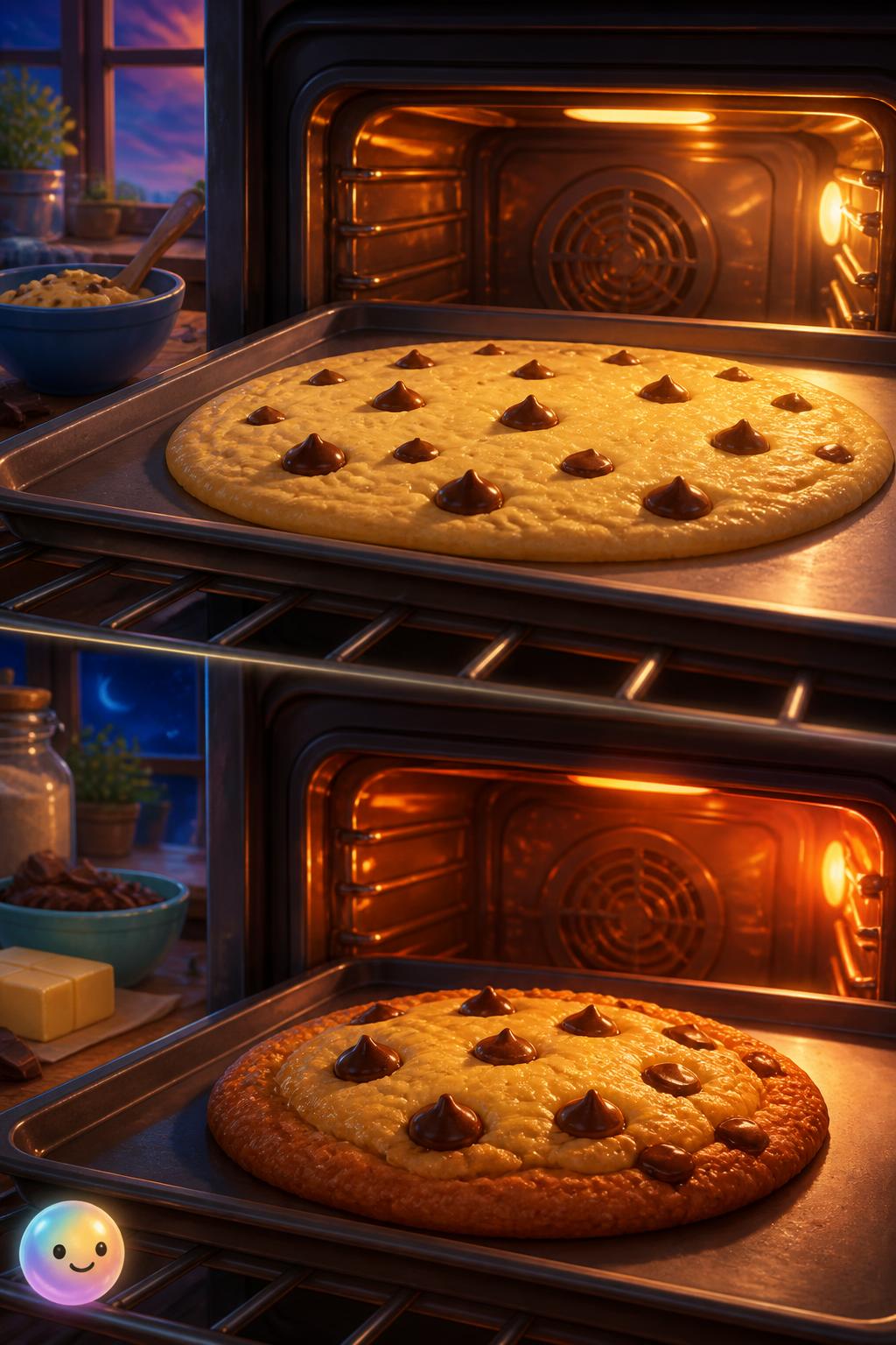 Oven temperature and the spread