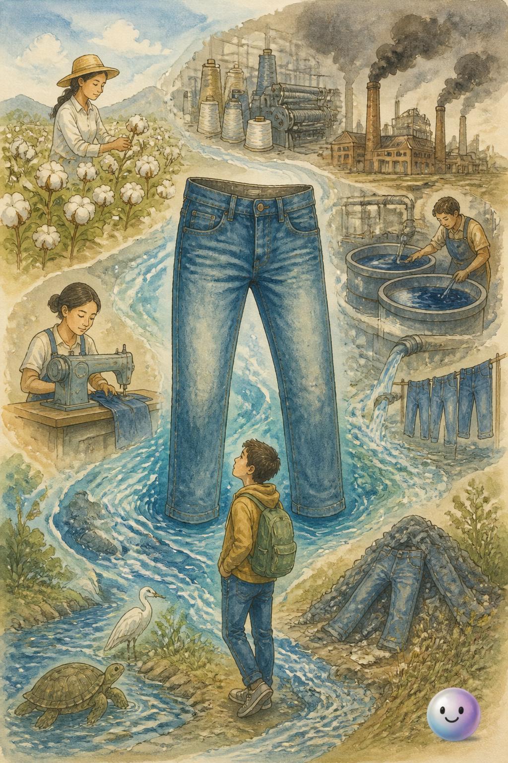 El viaje oculto de un pantalón