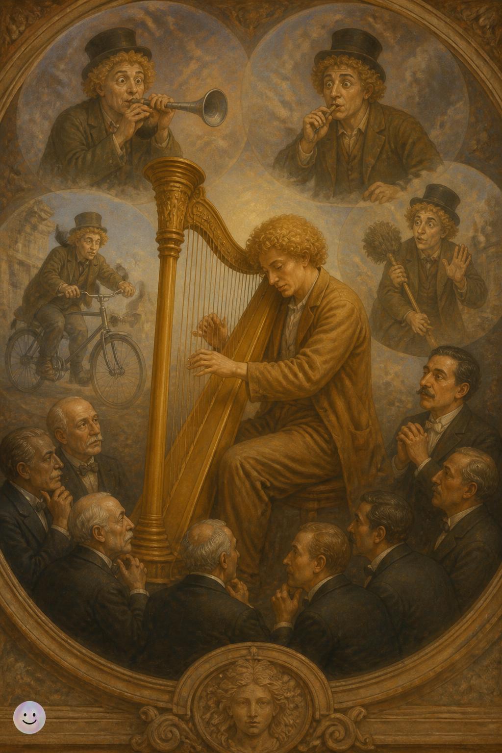 Harpo Marx: Musical Genius and Silence