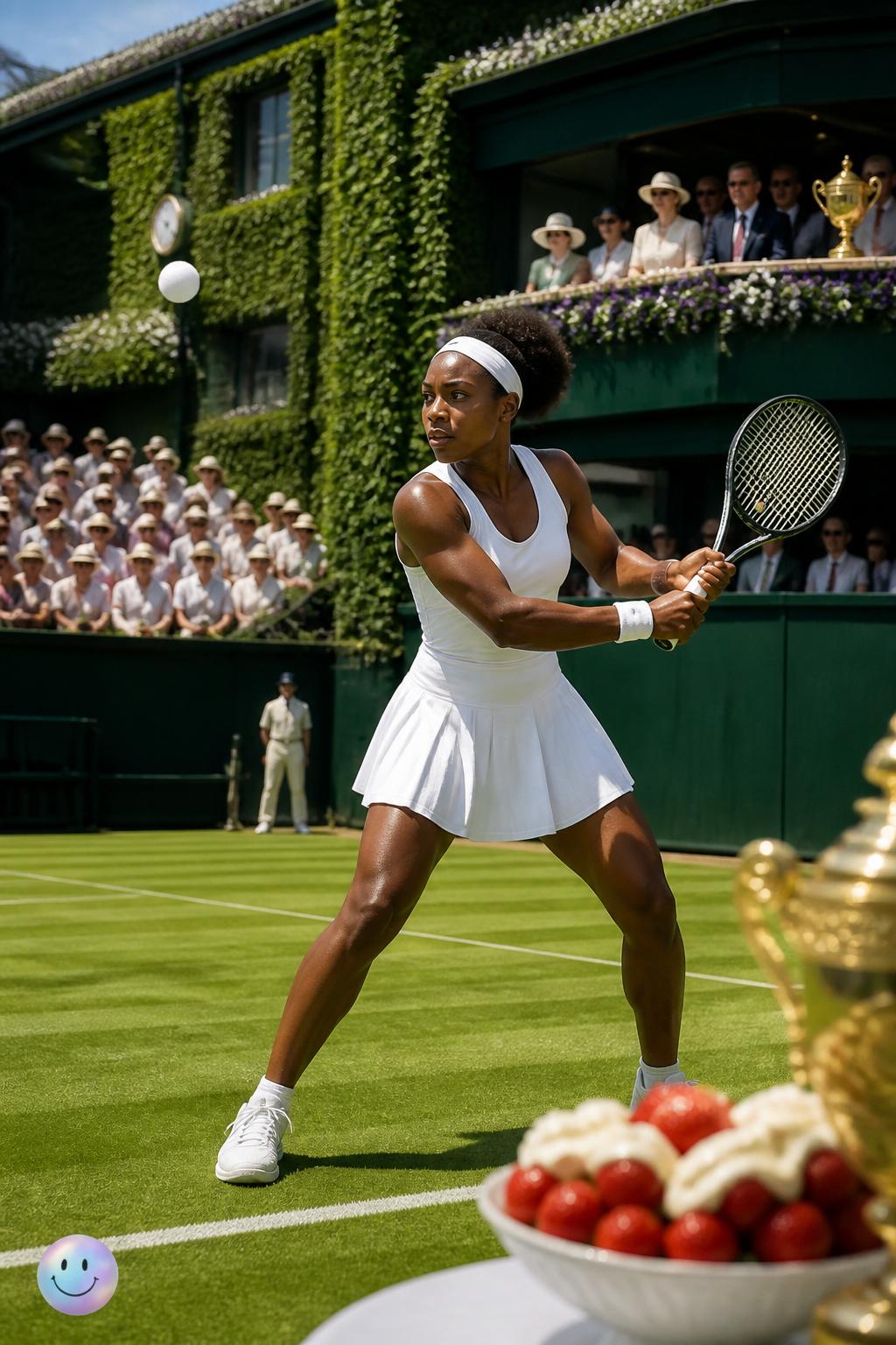Althea Gibson breaking the color barrier