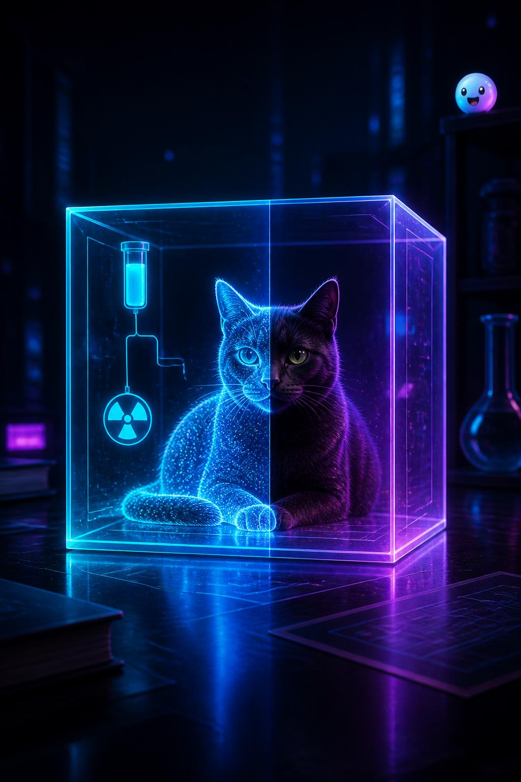 Schrodinger's cat in the box