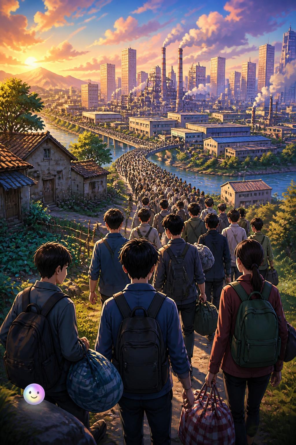 The great migration of labor