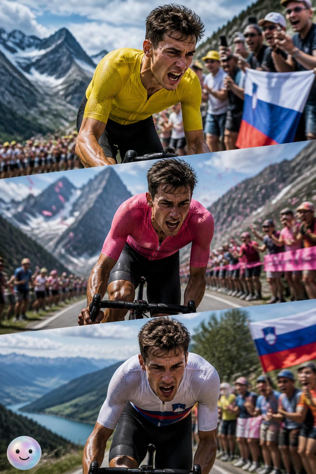 Zgodovinski trojček majic na enem Touru