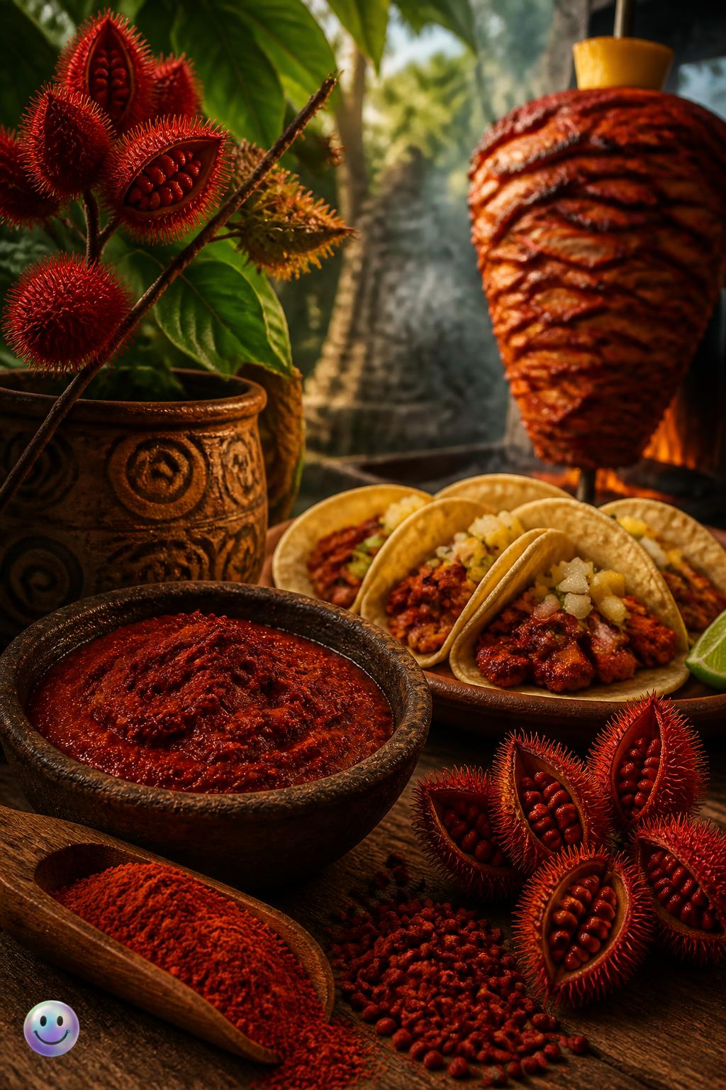 El poder del achiote maya